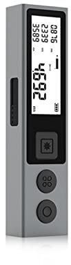 Samnuerly Distance Measure Rangefinder Laser 30M 40M Laser Distance Meter Btooth Meter Reader Tape Measuring Tools M120 PRO High-Precision and Accurate (40M)