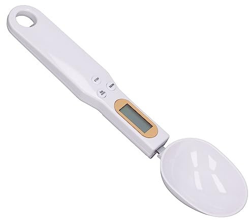 Digital Spoon Scale with LCD Display 500g / 0.1g Dispensing Coffee Beans Milk Flour Condiment Clear Display