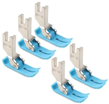 SIKUAI Teflon MT-18 Standard Extra Dünn Präzise Nähfuß Für Industrielle Nähmaschine Blau 5PCS