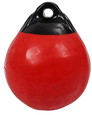 melairo Schwer Lastung PVC Boot Runde Boje Dock StoßStange Aufblasbarer Schutz Marine Boje Rot