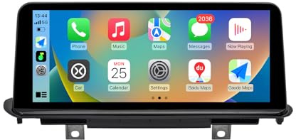 10.25 inch Touch Screen Wireless CarPlay/Android Auto Car Stereo Multimedia for BMW X5 X6 Series 2014-2016 with NBT System, Car Radio Receiver Car Stereo Media Receiver
