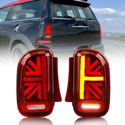 Archaic Rückleuchten Für Mini Cooper Clubman/Clubvan R55 2007–2014 | Mit Animation DRL,Mit E-Prüfzeichen, Paar