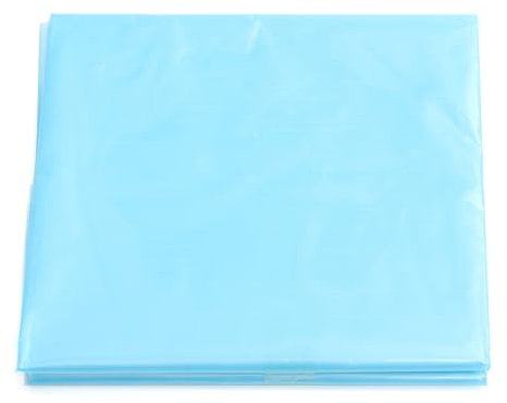 Wuyangcun Rivestimento per laghetto in HDPE, 0,2 mm, resistente alle forature, per giardini, fontane, cascate, stagni per pesci koi, 3,1 x 3,1 m, colore: azzurro