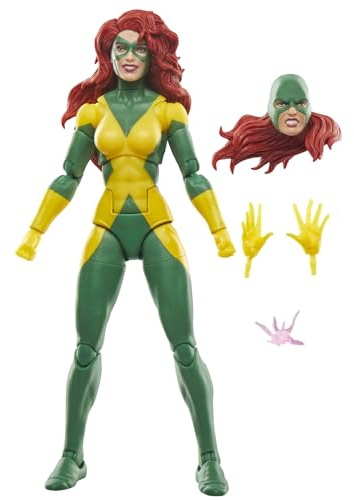 Marvel Legends Series Jean Grey (X-Factor) från Marvel serietidningar, samlarfigur på 15 cm