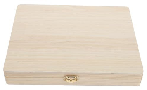 LRXIYODE Holz Objektträgerablage Mikroskop Zubehör Lehrbox Probenhalter Aufbewahrungskoffer Für Mikroskopobjektträger Mit Platz Für Objektträger Holzkonstruktion Für Labore Und Schulen