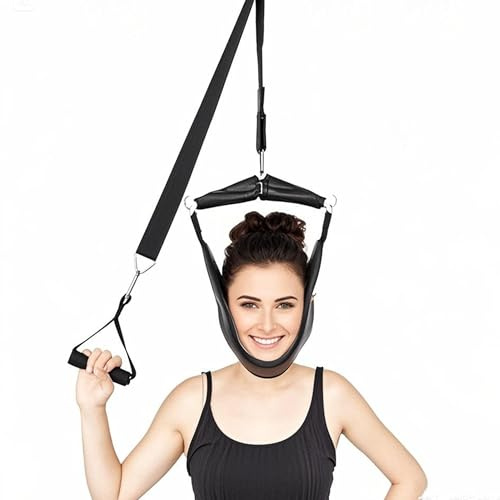 Ristpal Neck Stretcher Cervical, Portable Neck Stretcher Hammock Over Door for Neck Pain ReliefCervical Neck Traction Device for Home Use