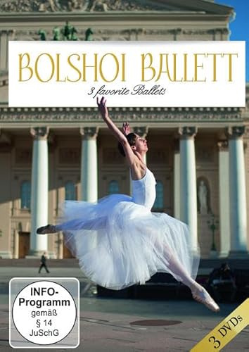 Bolshoi Ballett - Three Favorite Balletts [3 DVDs]