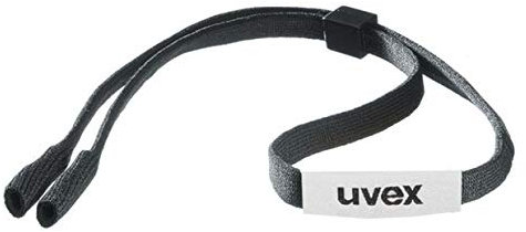 Uvex Eyewear Strap Brillenband Brillenkordel verstellbar Anti Rutsch für Sportbrille Sonnenbrille Lesebrille Brille Schutzbrille,1x Black-white