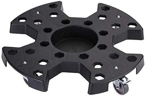 KUNZER 7FR01.1 Felgen- und Reifenrangierer - Rollbrett mit max. 136kg Tragkraft - B/H 640 x 110 mm - inkl. Rollen