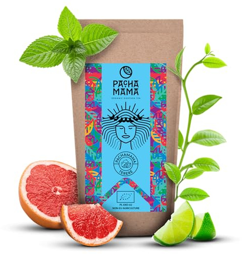 Pachamama Guayusa Tee Bio Terere Ohne Zusätze Natürliches Koffein Mild 250g | Mildere Alternative zu Mate Tee, Aus Ecuador Luftgetrocknet, Mit L-Theanin für Langanhaltende Energie Ohne Crash