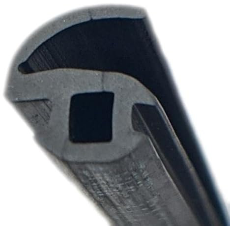 Renovierungsdichtung für Fenster I 5m I Farbe Schwarz ► Dichtung für Kunststofffenster ► Ersatzdichtung ► Gummidichtung ► Dichtprofil ► Langlebig und wartungsfrei