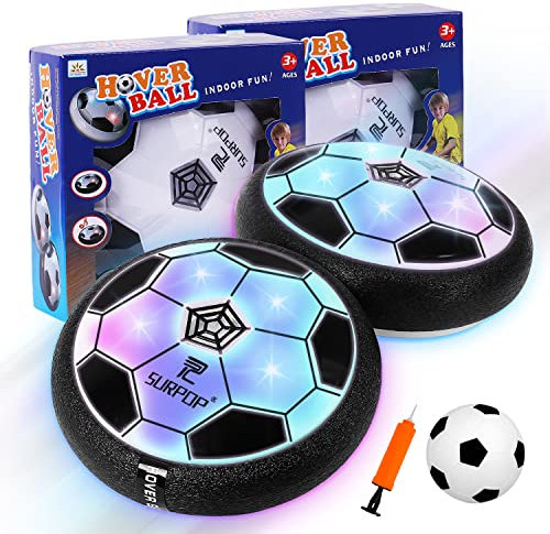 Global Park 2 Pcs Balon con Efecto Kicker Ball, Juegos Juguetes De Futbol Regalos para Niños 6 7 8 9 10 Años Regalo Navidad Cumpleaños Navidad
