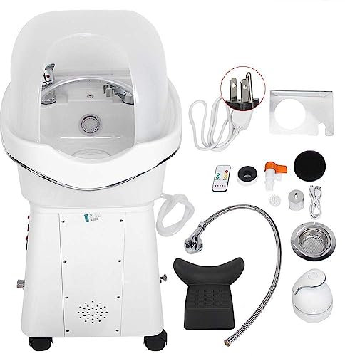 Carnival Machine de spa pour soins du cuir chevelu en profondeur, masseur de cuir chevelu, haute performance de sécurité, machine de spa pour soins capillaires (110 V, norme américaine)