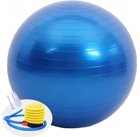 Kojoon Yoga Ball 55cm Anti-Rutsch Übungsball Gymnastik Ball Anti-Burst Fitness Bälle Yoga Übung Sitzball