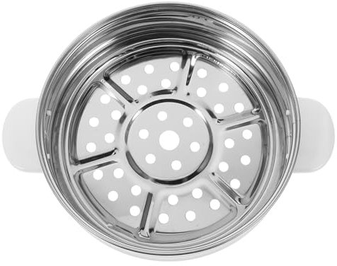 MAGICLULU Cesta Vaporera Inoxidable Para Verduras Compatible Ollas Arroceras Fácil De Limpiar Resistente y Duradera