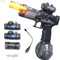 Pistola Ad Acqua Potente Elettrica, Electric Water Gun, Fucile Ad Acqua Elettrico, Doppia Batteria. con Effetti Luminosi e Lampeggianti per le Pistole Ad Acqua