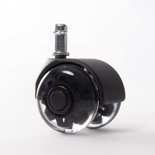 YOS S5 | Ergonomischer Bürostuhl gegen Rückenschmerzen (Modern - Blade Wheels - mit Kopfstütze, Schwarz)