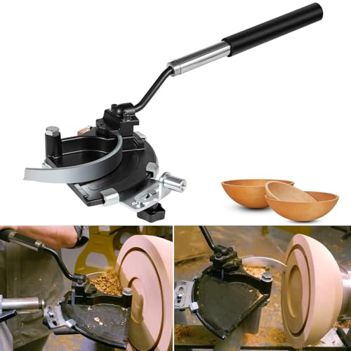 Für Woodcut Bowlsaver Entkernungssystem mit 2 hochfesten Klingen für Entkernschüsselrohlinge 7,6 cm bis 30,5 cm auf Drechselbank BSVR