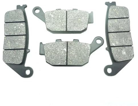 SYMWBD Plaquettes De Frein Avant Et Arrière pour Moto pour NC700S NC700X NC 700X 700S 2012-2013 Remplacement de Plaquettes de Frein Moto(Avant arrière)