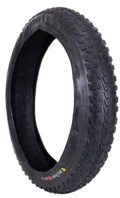 Wangcmcol für Fat Tire Bike, hochwertiger Gummi, pannensicher, faltbar, 60 Tpi-Konstruktion, leicht, für Strand, Schnee, unwegsames Gelände (20 x 3,0 Zoll Außenreifen)