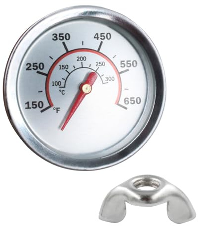 Ofenthermometer 150℉-650℉/100-300°C, Ofengrill Fry Smoker Analoge InstantRead Grilltemperaturmessgeräte