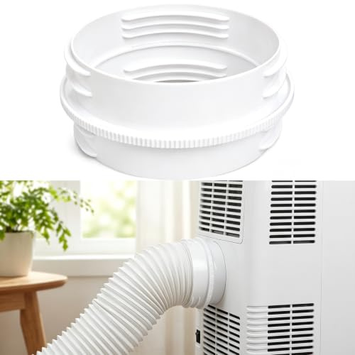 Air Conditioner Hose Adapter, Universal Air Conditioner Hose Connector | Air Con Hose Connector, 150mm 5.9/5.1Inch Air con Hose Extension, Universal Thread Coupling Portable Air Con Hose Adapter