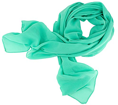 DOLCE ABBRACCIO SWEET LOVE Damen Chiffon Tuch XXL 160 × 70 cm