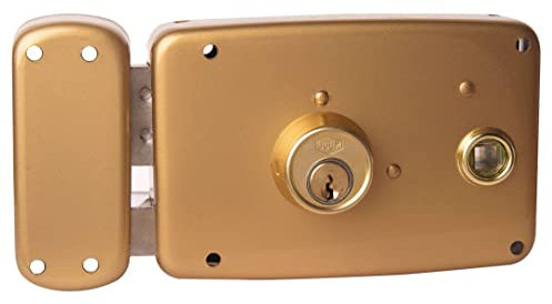 Ucem - Serrure applique horizontale a fouillot 9mm tirant Gauche UCEM 4125SF