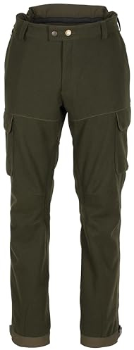 Pinewood Herren Furudal Hunters Wollhose - Jagdhose Herren - atmungsaktiv und geräuscharm Dank der hochwertigen Wollmischung, mit praktischen Taschen und Verstellbarer Passform