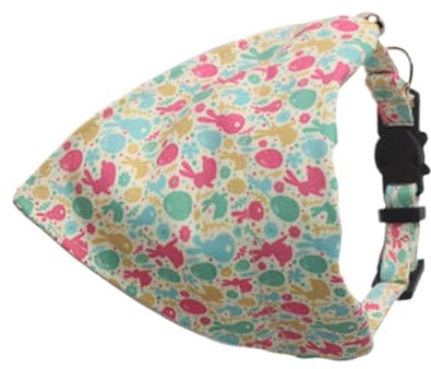 Collar de Babero para Mascotas, pañuelo Triangular, pañuelo Triangular, pañuelo para Cachorros de Pascua, Suministros para Mascotas, Baberos Triangulares para Pascua, sesiones de Fotos, Fiestas o el