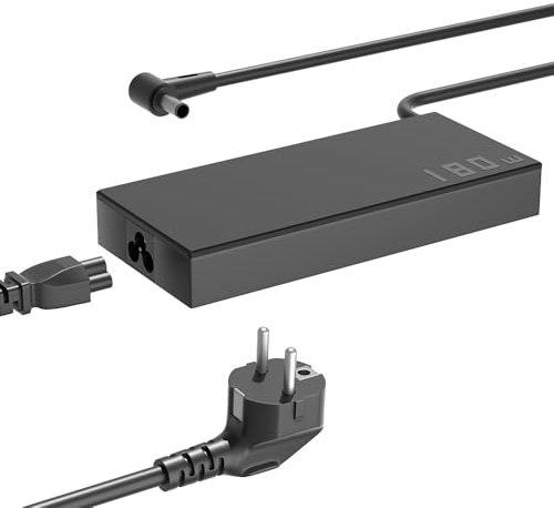 SLRIOYS 180W Netzteil Ladekabel Kompatibel mit Asus TUF Gaming A15 A17 FA506 FA566 FA706 F15 F17 FX505 FX516 F705 FX706 TUF505 TUF516 TUF705 TUF706 FA706II FX505D FX506L FX506H FX705D FX706H Laptop