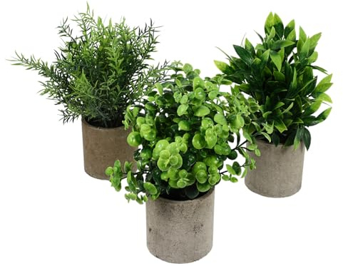 GOOHOCHY Decoración Artificial Simulación Planta Hoja Verde Hiedra Artificial Maceta
