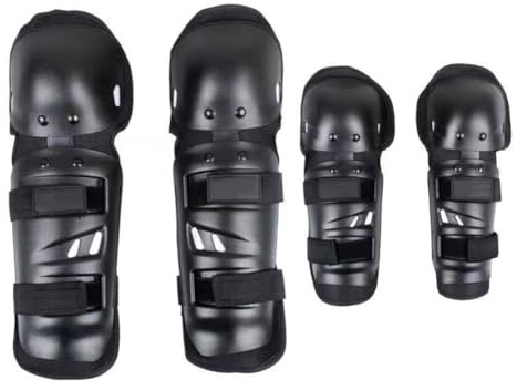 Equipo de protección para motocicleta con rodilla y codo para almohadillas de EVA para protección contra impactos y comodidad transpirable