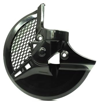 Protector de disco de rueda Adatto per Honda CRF250R CRF250RX CRF450R/RX Motocross Copridisco freno anteriore Protezioni rotore Pinze posteriori in plastica(A)