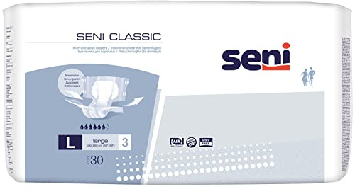 Seni Classic - Gr. Large - Inkontinezslips und Windelslips bei Harndrang und Doppelinkontinenz
