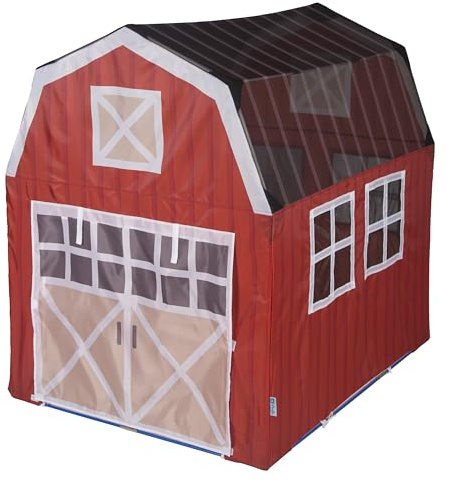 Pacific Play Tents 60810 Barnyard Playhouse Tent, 48 x 38 x 48, Multi