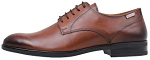 Pikolinos Bristol Zapatos Cordones Hombre | en Cuero | Plantilla Extraíble