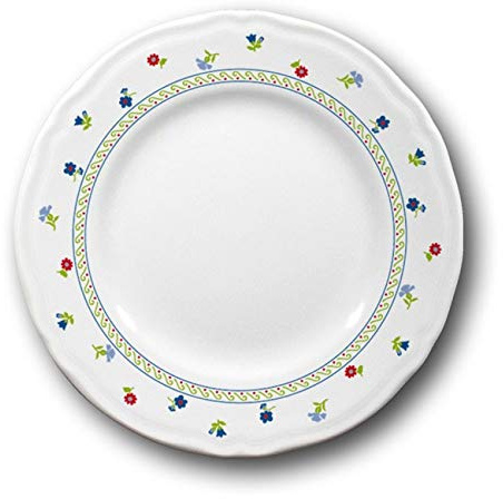 Service de table Fleurs 18 pièces