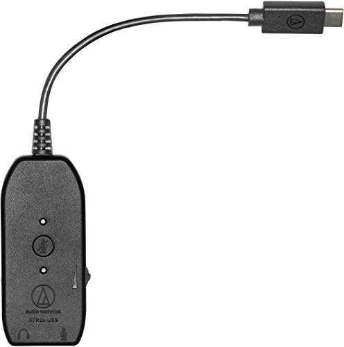 Audio-Technica ATR2x USB 3.5mm to USB Audio Adapter (ATR Series)