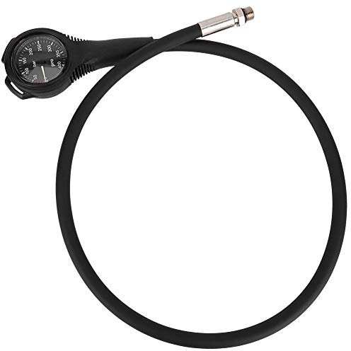 Keenso Professional Luminous Submersible Scuba Diving Pressure Gauge 400 Bar Console Dive Equipment Luminous Waterproof