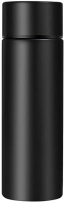150 ml Mini-isolierte Edelstahl-Flasche, hält 12 Stunden kalt, 6 Stunden heiß, tragbare Edelstahl-Reise-Trinkflasche für Geldbörse oder Kinder-Lunchtasche-Schwarz
