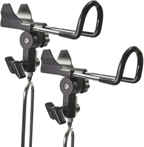 Croch Fishing Rod Holder - 360° Adjustable Stainless Steel Stand 2Pcs