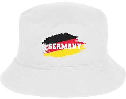 Capelli New York - EM Fischerhut Deutschland, wendbar - White Combo