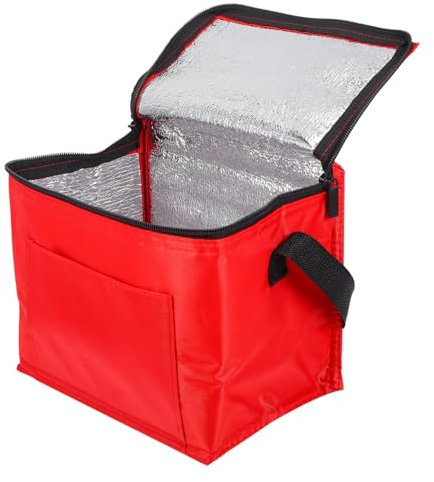 Mikinona Kühltasche Handheld Isolierte Picknicktasche Tragbare Aufbewahrung Für Camping Für Lebensmittel Und Getränke Leicht Praktisch