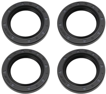 LT Easiyl Guarnizione a labbro antipolvere, 4 pezzi, 32 x 47 x 7 mm | Tipo AS, adatto per auto, moto, alberi a gomiti, differenziali, alberi a camme, semialberi, macchinari