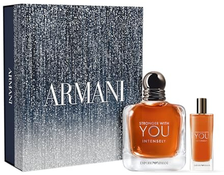 Armani Beauty Stronger With You Intensely - Men's Cologne Travel Set