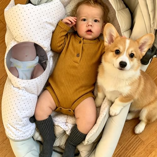 Zero pam 50 CM Reborn Baby Dolls Soft Vinyl Full Body Boys 20 Inch Real Life Like Newborn Baby Doll Soft Handmade Infant Babys Doll Realistic Reborn Dolls That Look Real