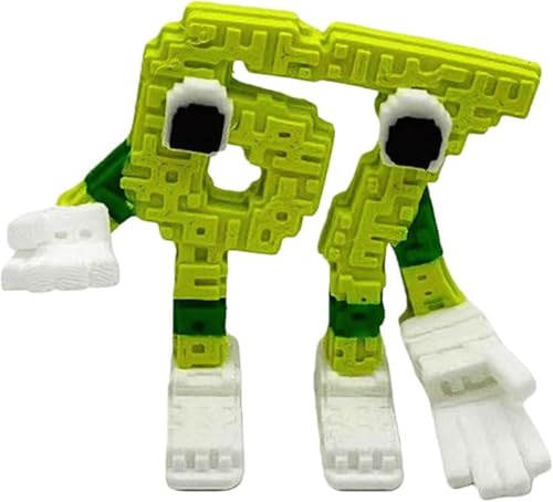 CHANGYUE Stjäl en hjärnrot Actionfigur Brainrot 67 Leksaker Samlarobjekt 67 figurer Leksak Skrivbordsdekorationer Presenter till fans (B)