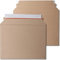 50 x Kraftmax Premium Verpackung/Versandtaschen - Frustfreie Versandtasche aus Pappkarton - DIN A5-23,5 x 18 cm