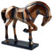 Hansmeier Escultura del Caballo - Moderno Escultura de Mesa - 47 x 35 x 13 cm - Figura Escultura Decorativa